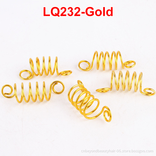 Colorful  Dreadlocks beads Metal Hair Braiding Beads for Hair Accessory Hair Extension Tools